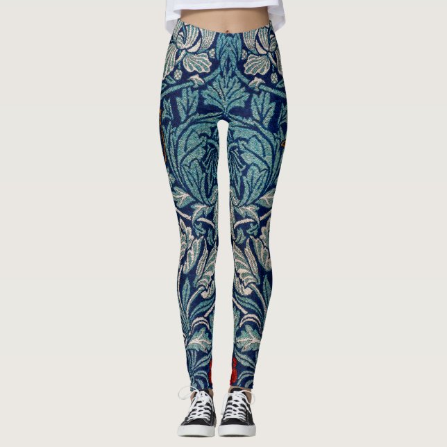 Legging Tulip e Rosa, William Morris (Frente)