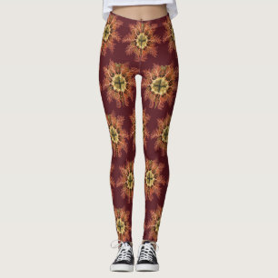 Legging Tunicado Náutico Ernst Haeckel Arte da Vida no Mar