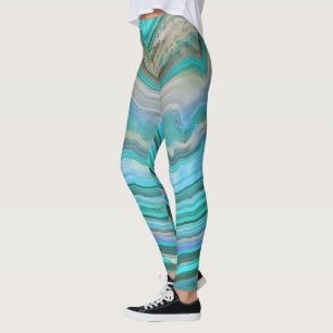 Legging turquesa