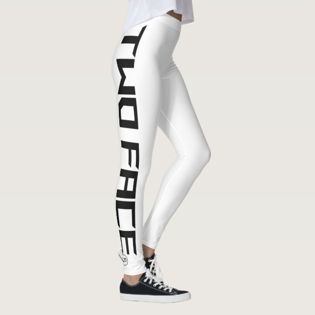 Legging TWO FACE white＃001 (Direita)