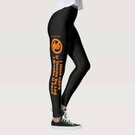Legging U Toucha Da Perna...CRPS