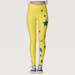 Legging Uau! Caneleiras de Síndrome de Down da estrela