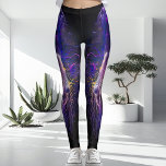 Legging Ultravioleta única moderna e surpreendente impress<br><div class="desc">( Impressão Ultravioleta, não ultravioleta ) Experimente o estilo moderno e deslumbrante com estas Leggings Impressas Únicas Ultravioleta! Feitas com um brilhante, vívido ultravioleta e cor preta, estas leggings apresentam um design roxo rico e amarelo de tendência. Desfrute de um estilo casual contemporâneo e atraente, com um intrincado padrão de...</div>