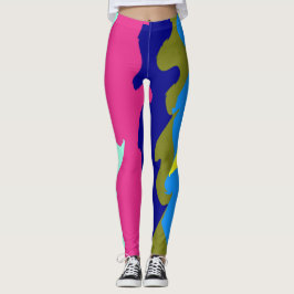 Legging Um abstrato de vintage "Ratti_Creative_Arts" Leggi