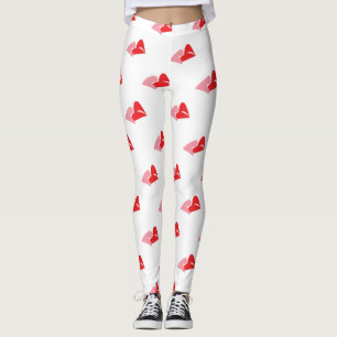 Legging Um beijo liga dois corações
