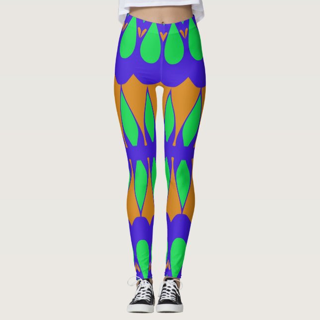 Legging Um clássico de multicor vibrante "Ratti_Creative_A (Frente)