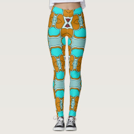 Legging Um clássico multicor vibrante "Ratti_Creative_Arts