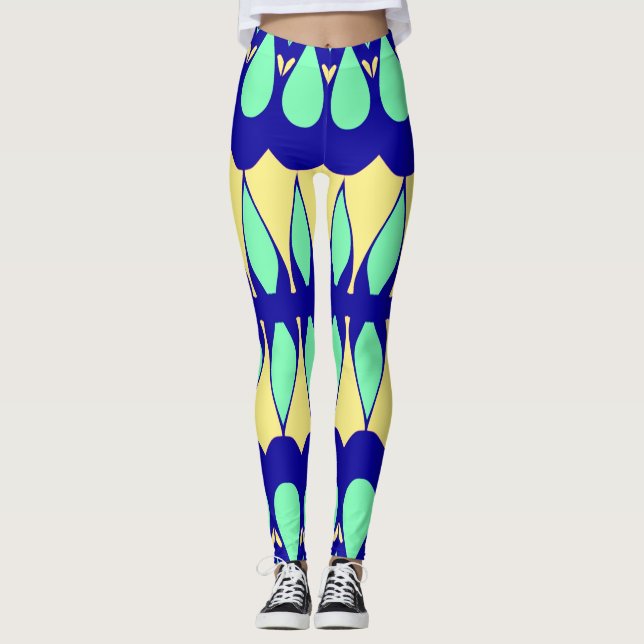 Legging Um clássico vibrante multicolorido "Ratti_Creative (Frente)
