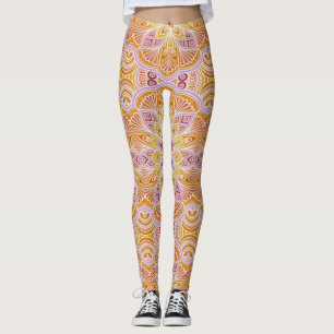 Legging Um clássico vintage multicolor "Ratti_Creative_Art