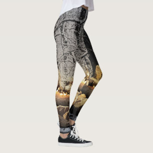 Legging Um início de uma sessão ardente tranquilo de Yul