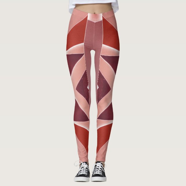 Legging Um leggin "Ratti_Creative_Arts" de multicores vibr (Frente)