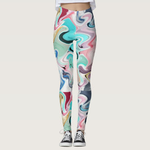 Legging Um lindo e único estampado multicolorido "Ratti_Cr