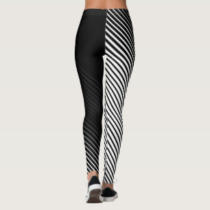 Legging Um meio de uma fêmea - um meio de uma zebra