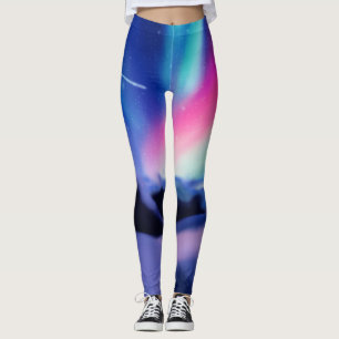 Legging Um Milhão de Sonhos - A Aurora Borealis