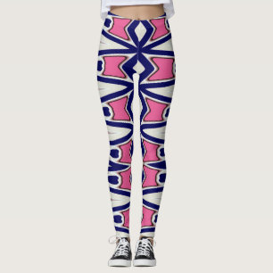 Legging Um padrão colorido "Ratti_Creative_Arts" L