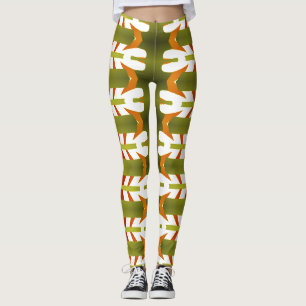 Legging Um padrão colorido "Ratti_Creative_Arts" L