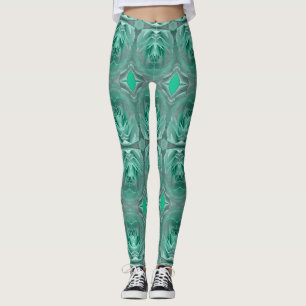 Legging Um padrão floral "Ratti_Creative_Arts" Le