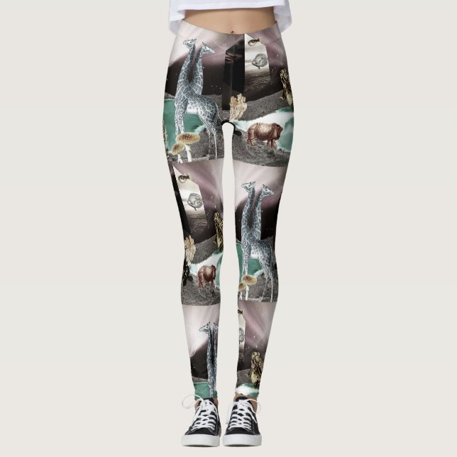 Legging Um planeta verde e respirador (Frente)