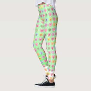 Legging Uma conversa bem engraçada e personalizada, doces,