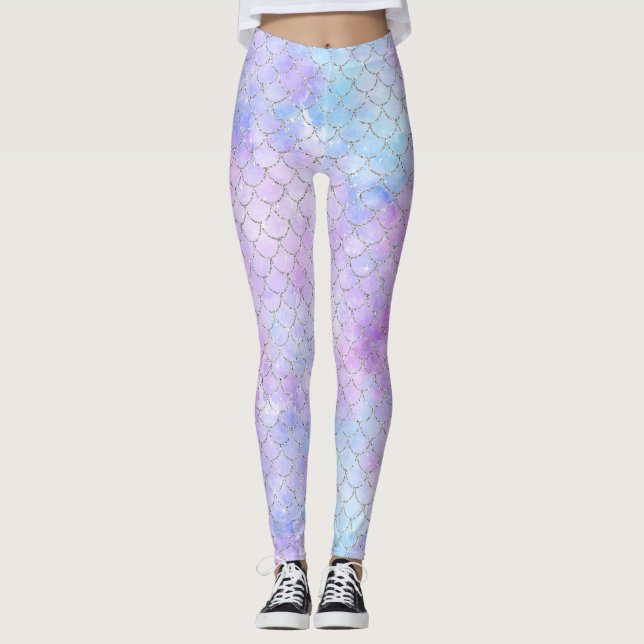 Legging Uma Galáxia de Sereia Série Design 1  (Frente)