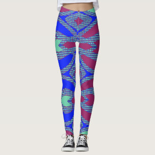 Legging Uma multicor exclusiva "Ratti_Creative_Arts"