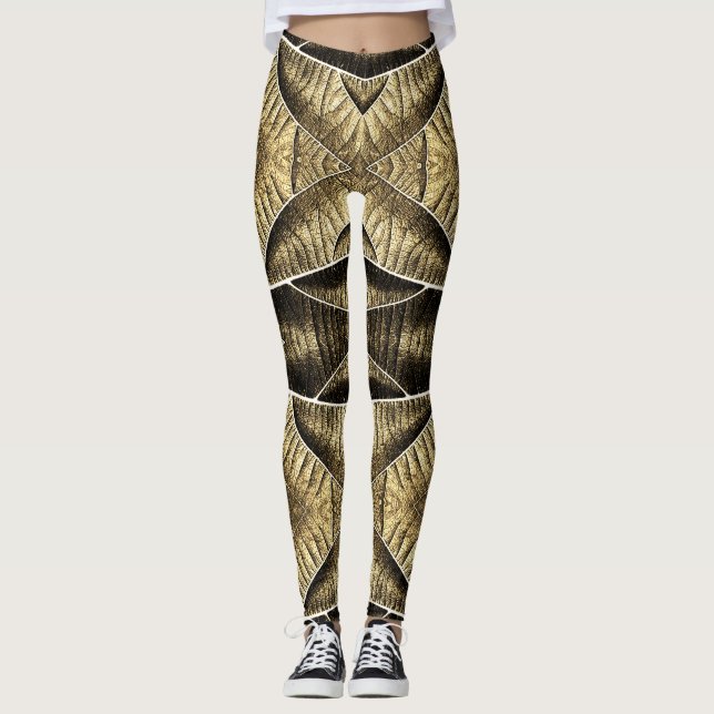 Legging Uma textura de madeira exclusiva "Ratti_Creative_A (Frente)