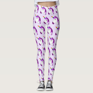 Legging Unicorn Design Você Escolhe Cor de Fundo