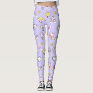Legging Unicorn Rainbow Star Leve Puro Pensada