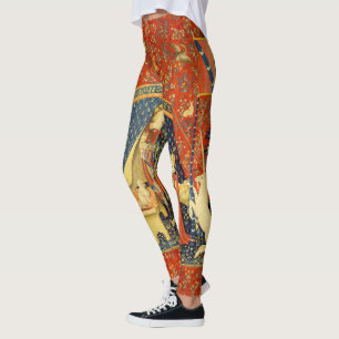 Legging Unicorn Tapestries Lady Legend Medieval