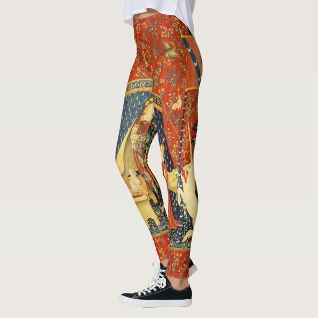 Legging Unicorn Tapestries Lady Legend Medieval (Esquerda)