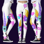 Legging Unicórnio, Rapariga de Aniversário, Festa de anive<br><div class="desc">Unicórnio,  Garota de Aniversário,  festa de aniversário.</div>