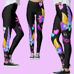 Legging Unicórnio, Rapariga de Aniversário, Festa de anive<br><div class="desc">Unicórnio,  Garota de Aniversário,  festa de aniversário.</div>