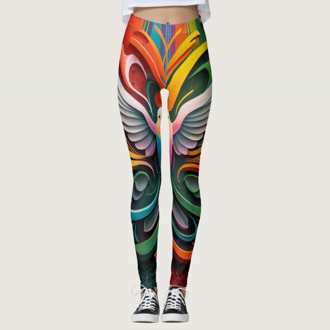 LEGGING UNIDADE NO VOO: UMA VISÃO DA PAZ (Frente)