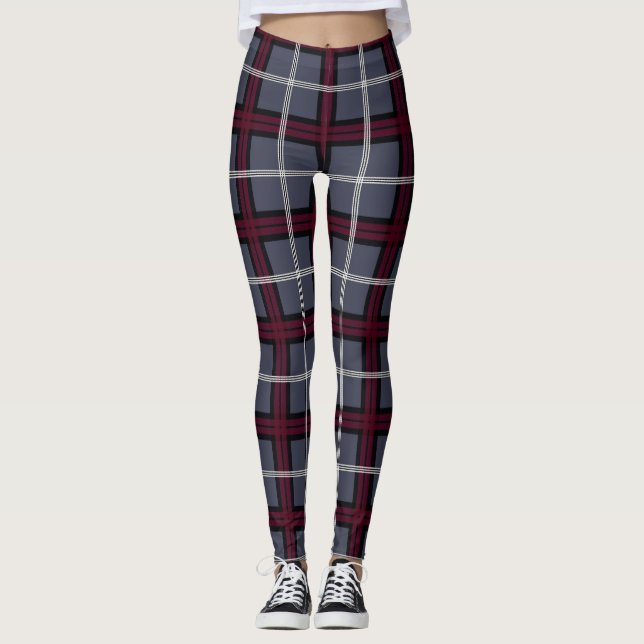 Legging Universidade de Edimburgo Tartan (Frente)