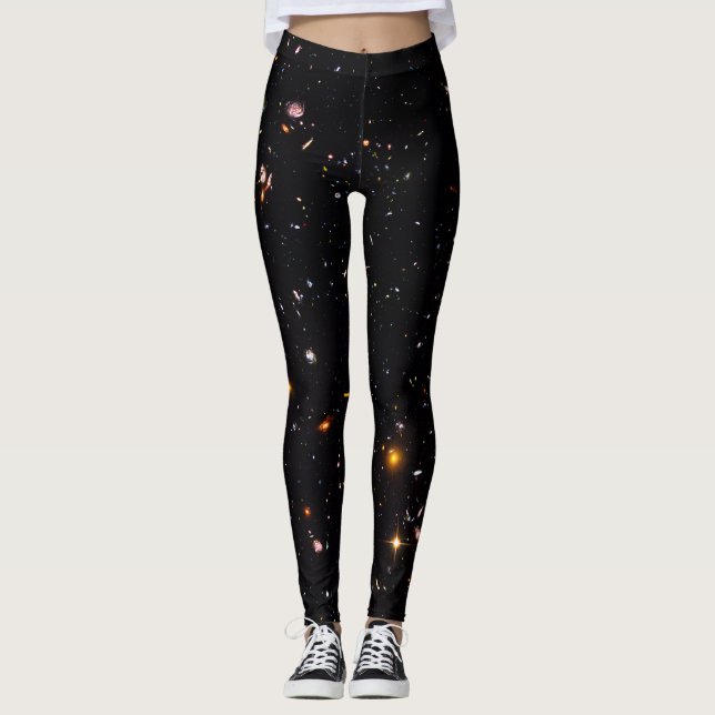 Legging Universo estrelado fotografia de astronomia no esp (Frente)