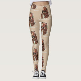 Legging Urso Contempla Hibernação