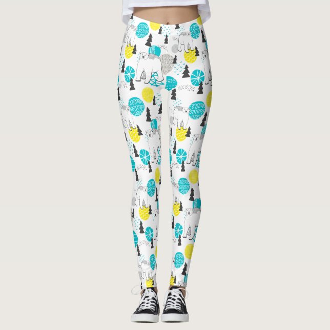 Legging Urso polar (Frente)