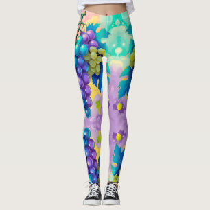 Legging Uvas coloridas