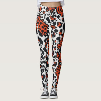Legging vaca divertida