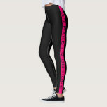 Legging Vai o duro ou vai em casa caneleiras da malhação<br><div class="desc">Vai o duro ou vai em casa caneleiras da malhação para elabora. As caneleiras cor-de-rosa pretas e de néon modernas da malhação para esportes elaboram e treinamento da ioga. Roupa na moda para mulheres e meninas adolescentes. Calças justas dos esportes com fundo feito sob encomenda da cor e tipografia lustrosa....</div>