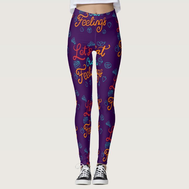 Legging Vamos Comer Nossos Sentimentos (Frente)