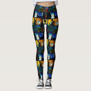 Legging Vamos Gogh Louco