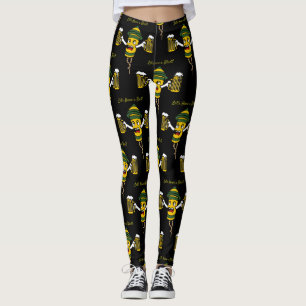 Legging Vamos tem uma cobertura de trovão 