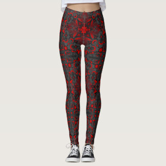 Legging Vampire Rose