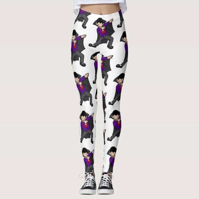 Legging vampiro de dabula de halloween (Frente)