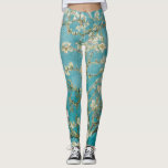 Legging Van Gogh Almond Blossoms/Purple/Rua. Remessa<br><div class="desc">Van Gogh Almond Blossoms/Rua. Remy,  melhorado digitalmente por PixDezines. Copyright © 2008-2017 PixDezines.com™ e PixDezines™ em Zazzle.com. Todos os direitos reservados.</div>
