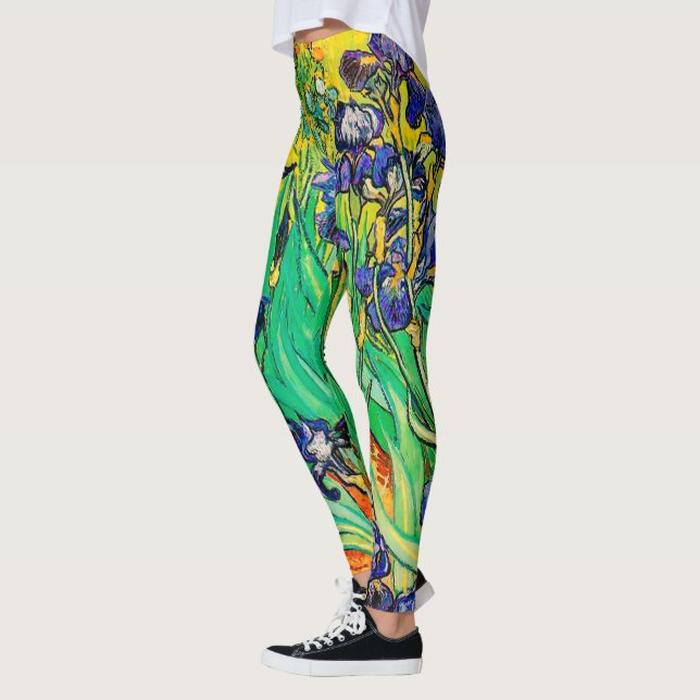 Legging Van Gogh Íris/Roxo/St. Remy (Esquerda)