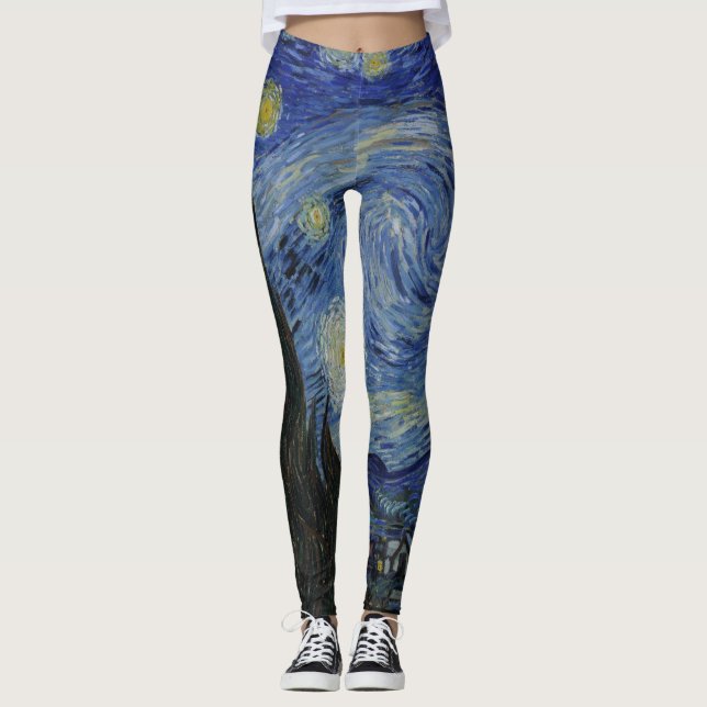 Legging Van Gogh - Starry Night (Frente)