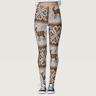 Legging Veados de inverno: padrão de colheita.