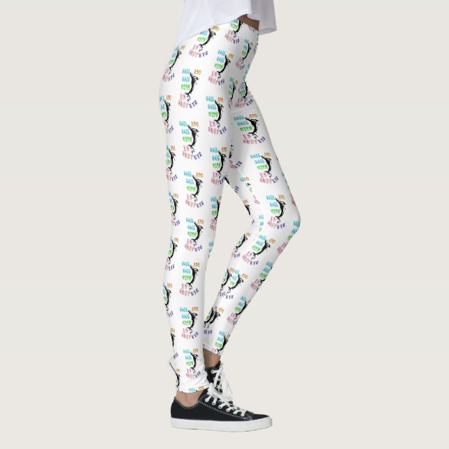 Legging Velas E Velas Com Olho Desfechado (Direita)